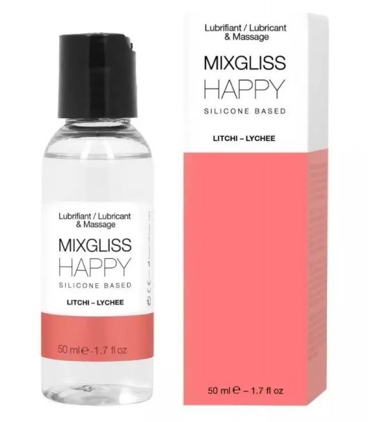 Смазка на силиконовой основе Mixgliss Happy - 50 мл. - Mixgliss - купить с доставкой в Туле