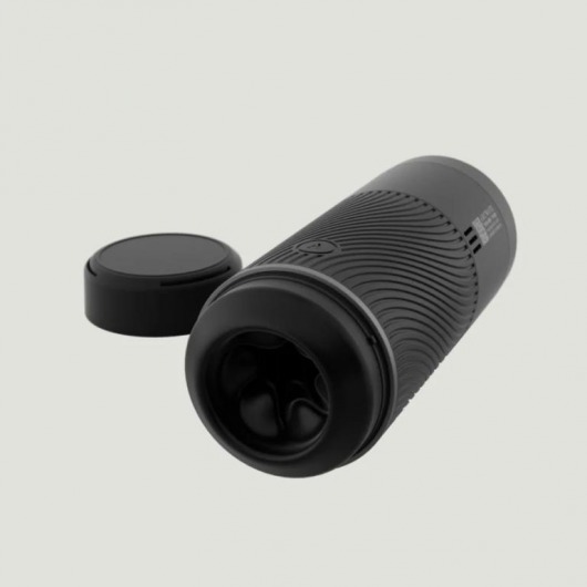 Черный мастурбатор с контролем всасывания Arcwave Pow Stroker - Arcwave - в Туле купить с доставкой