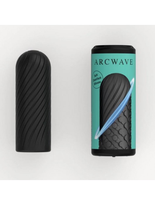 Черный двусторонний мастурбатор Arcwave Ghost Pocket Stroker - Arcwave - в Туле купить с доставкой