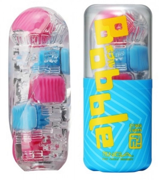 Мастурбатор Tenga Bobble Crazy Cubes - Tenga - в Туле купить с доставкой