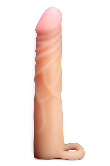 Телесная насадка на пенис Cock Xtender - 17,7 см. - Blush Novelties - в Туле купить с доставкой