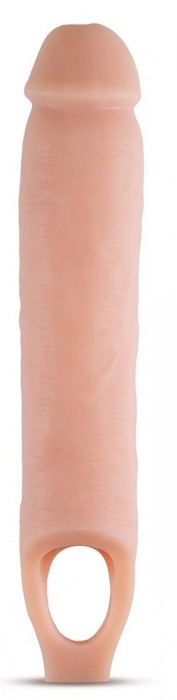 Телесная насадка на пенис 11.5 Inch Cock Sheath Penis Extender - 29,2 см. - Blush Novelties - в Туле купить с доставкой