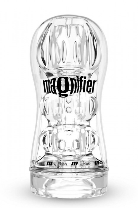 Прозрачный мастурбатор Soft and Wet Magnifier - Blush Novelties - в Туле купить с доставкой