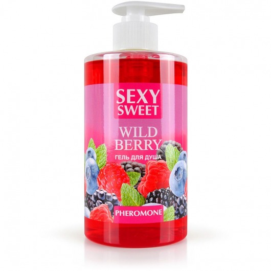 Гель для душа Sexy Sweet Wild Berry с ароматом лесных ягод и феромонами - 430 мл. -  - Магазин феромонов в Туле