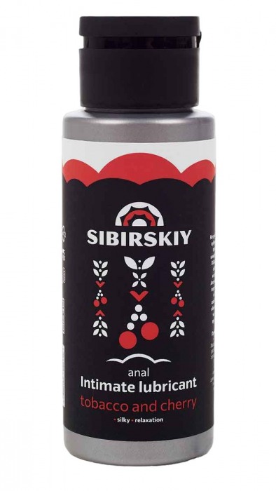 Анальный лубрикант на водной основе SIBIRSKIY с ароматом вишни и табака - 100 мл. - Sibirskiy - купить с доставкой в Туле
