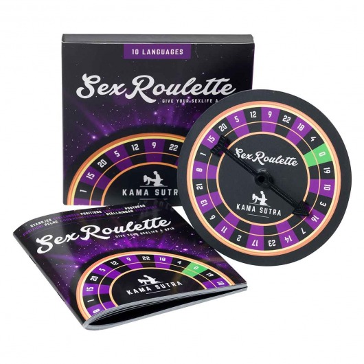 Настольная игра-рулетка Sex Roulette Kamasutra - Tease&Please - купить с доставкой в Туле