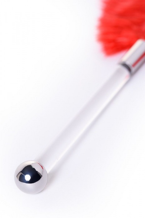 Красное страусовое пёрышко - ToyFa - купить с доставкой в Туле