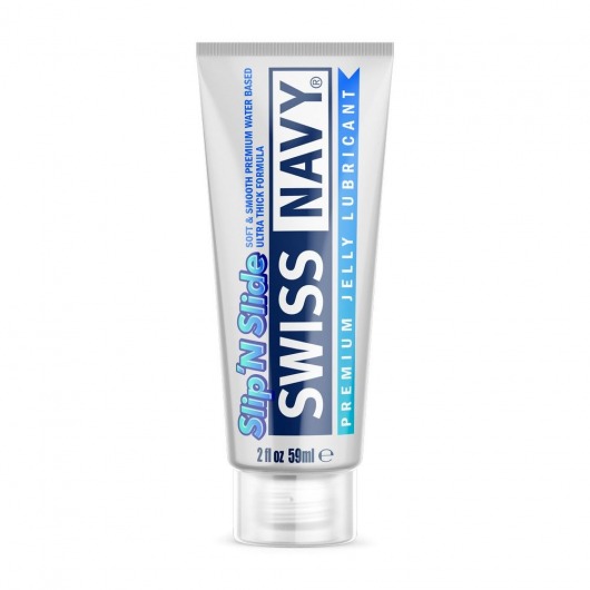 Лубрикант-желе на водной основе Premium Jelly Lubricant - 59 мл. - Swiss navy - купить с доставкой в Туле