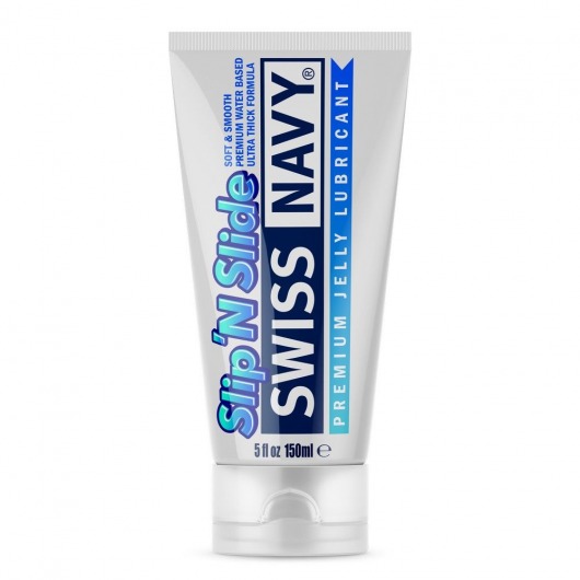 Лубрикант-желе на водной основе Premium Jelly Lubricant - 150 мл. - Swiss navy - купить с доставкой в Туле