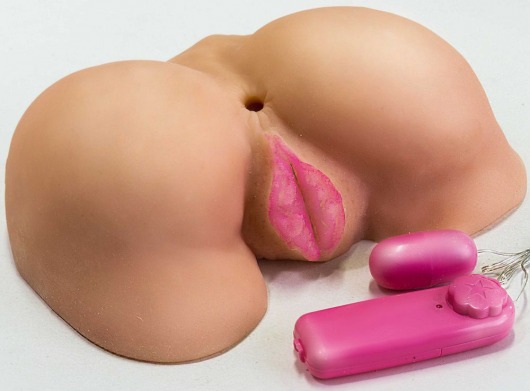 Вибровагина с двумя отверстиями и с выносным пультом - LOVETOY (А-Полимер) - в Туле купить с доставкой