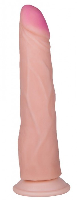 Расширяющийся книзу фаллоимитатор на присоске ART-Style №18 - 21 см. - Art-Style