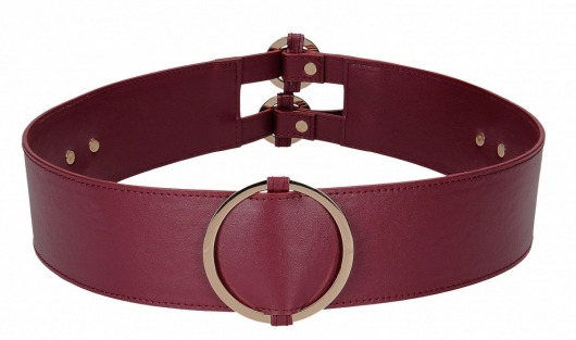 Бордовый ремень Halo Waist Belt - размер L-XL - Shots Media BV - купить с доставкой в Туле