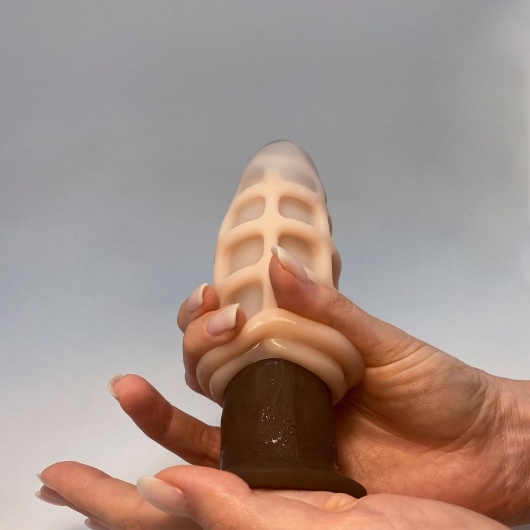 Телесный мастурбатор-ротик Oral Mini Masturbator - Adrien Lastic - в Туле купить с доставкой