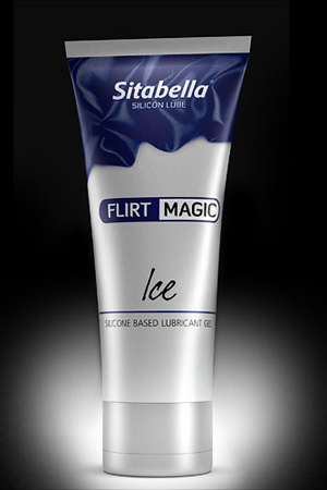 Силиконовая гель-смазка FLIRT MAGIC Ice с лёгким пролонгирующим эффектом - 75 мл. - Sitabella - купить с доставкой в Туле