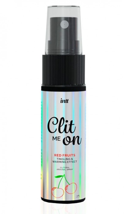 Клиторальный возбуждающий спрей Clit Me On Red Fruits - 12 мл. - INTT - купить с доставкой в Туле