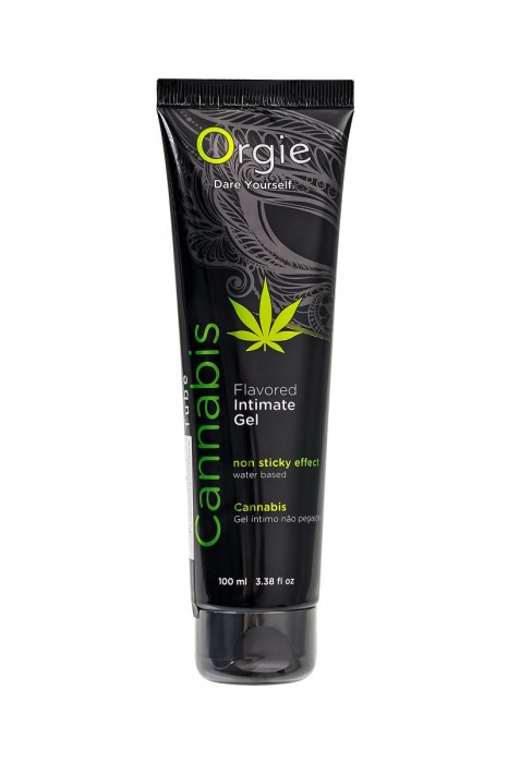 Интимный гель на водной основе ORGIE Lube Tube Cannabis - 100 мл. - ORGIE - купить с доставкой в Туле