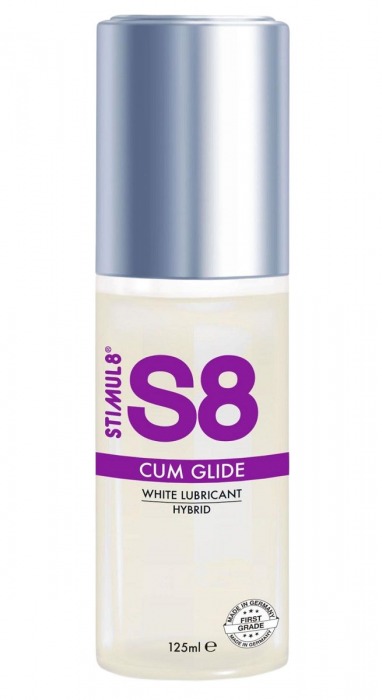 Гибридный лубрикант S8 Hybrid Cum Glide с консистенцией спермы - 125 мл. - Stimul8 - купить с доставкой в Туле