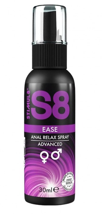 Расслабляющий анальный спрей S8 Ease Anal Relax Spray - 30 мл. - Stimul8 - купить с доставкой в Туле