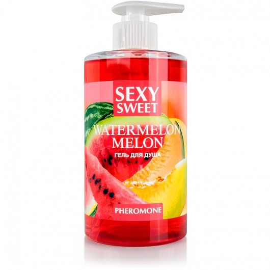 Гель для душа Sexy Sweet Watermelon Melon с ароматом арбуза, дыни и феромонами - 430 мл. -  - Магазин феромонов в Туле
