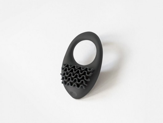 Черное перезаряжаемое эрекционное виброкольцо Stellar - Lola Games - в Туле купить с доставкой