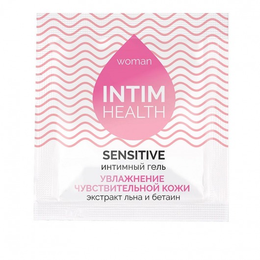 Саше интимного геля на водной основе Intim Health Sensitive - 3 гр. - Биоритм - купить с доставкой в Туле
