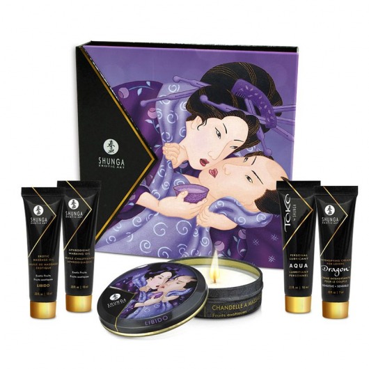 Подарочный набор Geishas secret из 5 предметов - Shunga - купить с доставкой в Туле