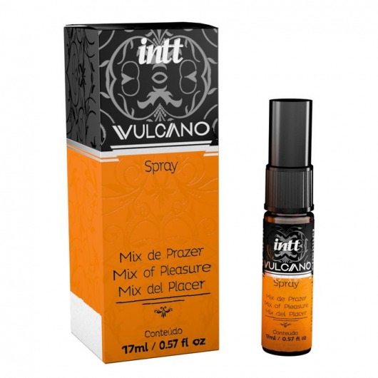 Возбуждающий спрей Vulcano - 15 мл. - INTT - купить с доставкой в Туле