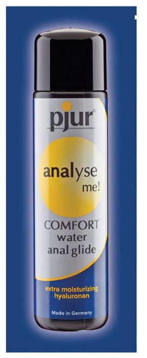 Анальный лубрикант pjur ANALYSE ME Comfort Water Anal Glide - 2 мл. - Pjur - купить с доставкой в Туле