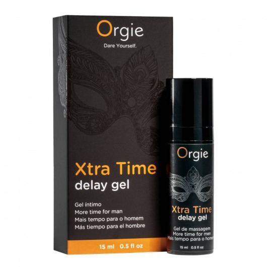Продлевающий гель Orgie Xtra Time Delay Gel - 15 мл. - ORGIE - купить с доставкой в Туле