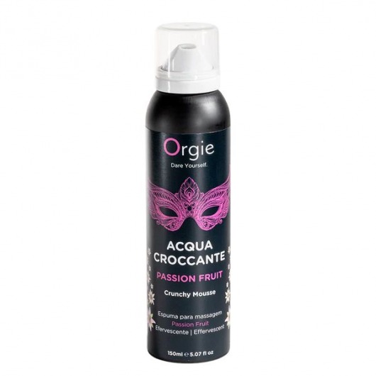 Хрустящая пенка для массажа Acqua Croccante Passion Fruit - 150 мл. - ORGIE - купить с доставкой в Туле