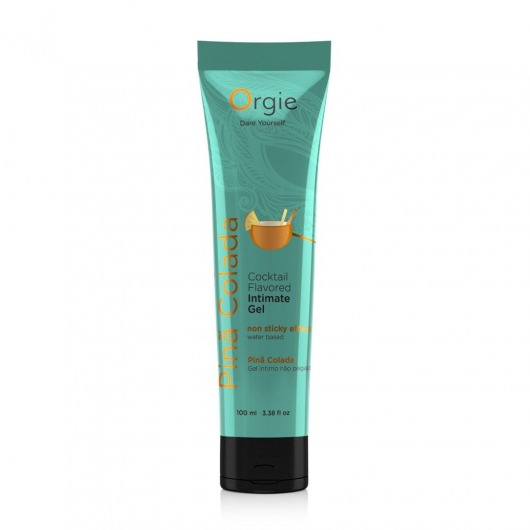 Съедобный интимный гель Orgie Lube Tube Cocktail Pina Colada - 100 мл. - ORGIE - купить с доставкой в Туле