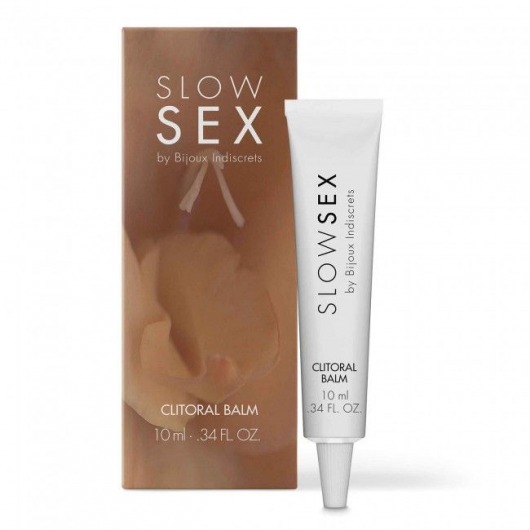 Бальзам для клитора Slow Sex Clitoral Balm - 10 мл. - Bijoux Indiscrets - купить с доставкой в Туле