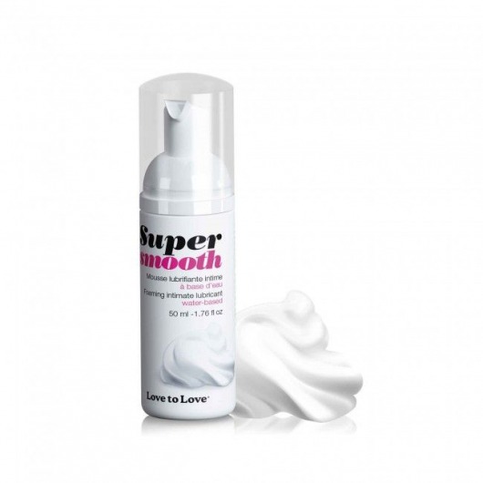 Лубрикант нежнейшая пенка Super Smooth Foaming Intime Lubricant - 50 мл. - Love to Love - купить с доставкой в Туле