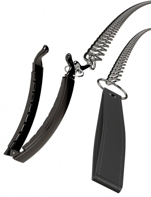 Зажим для половых губ с поводком Pussy Clamp With A Leash - Orion - купить с доставкой в Туле