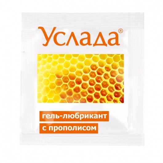 Гель-лубрикант «Услада с прополисом» - 3 гр. - Биоритм - купить с доставкой в Туле