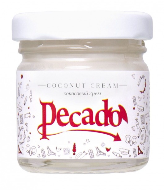 Массажная свеча Сoconut Cream - 35 мл. - Pecado - купить с доставкой в Туле