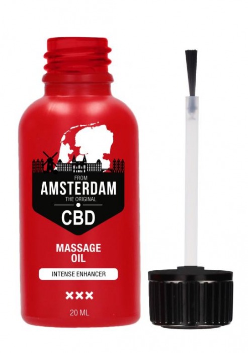 Стимулирующее масло Intense CBD from Amsterdam - 20 мл. - Shots Media BV - купить с доставкой в Туле