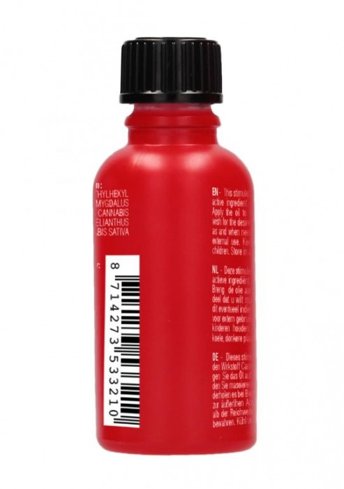 Стимулирующее масло Intense CBD from Amsterdam - 20 мл. - Shots Media BV - купить с доставкой в Туле