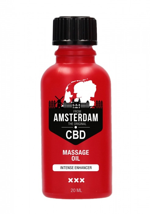 Стимулирующее масло Intense CBD from Amsterdam - 20 мл. - Shots Media BV - купить с доставкой в Туле