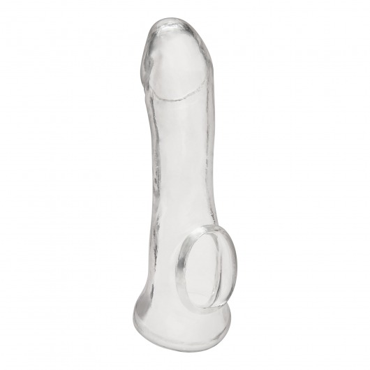 Прозрачная насадка на пенис Transparent Penis Enhancing Sleeve Extension - 15,9 см. - BlueLine - в Туле купить с доставкой