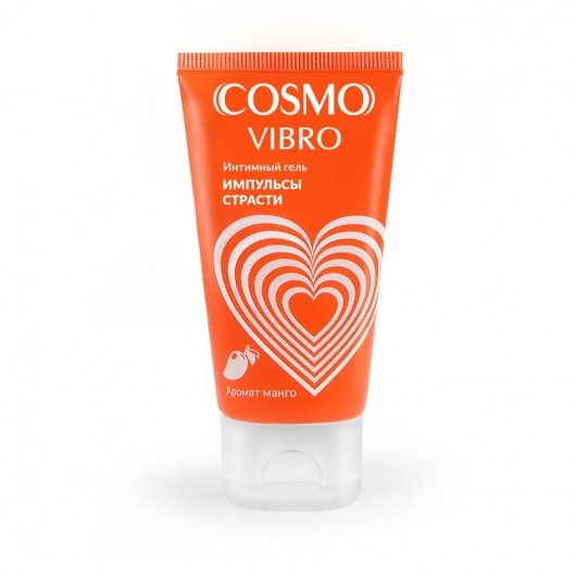 Возбуждающий интимный гель Cosmo Vibro с ароматом манго - 50 гр. - Биоритм - купить с доставкой в Туле