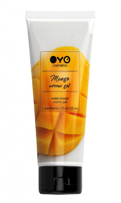 Лубрикант на водной основе OYO Aroma Gel Mango с ароматом манго - 75 мл. - OYO - купить с доставкой в Туле