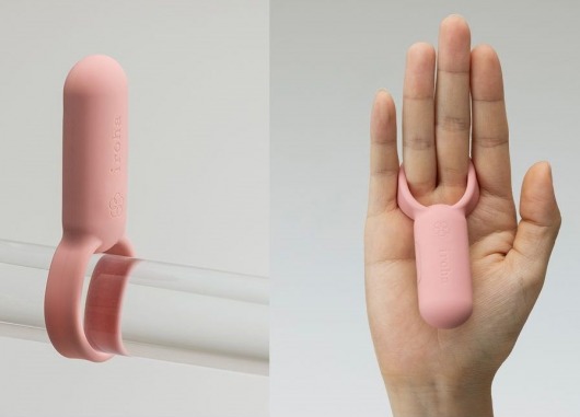 Коралловое эрекционное кольцо Iroha SVR Coral Pink - Tenga - в Туле купить с доставкой