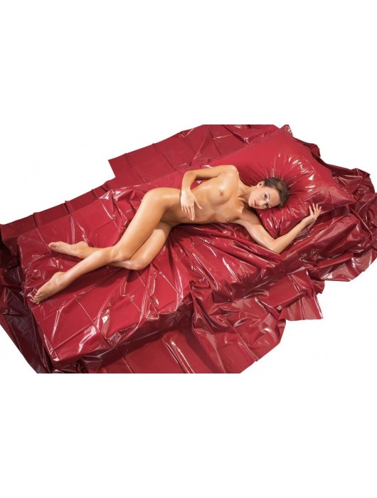 Виниловая простынь цвета бордо - Orion - купить с доставкой в Туле