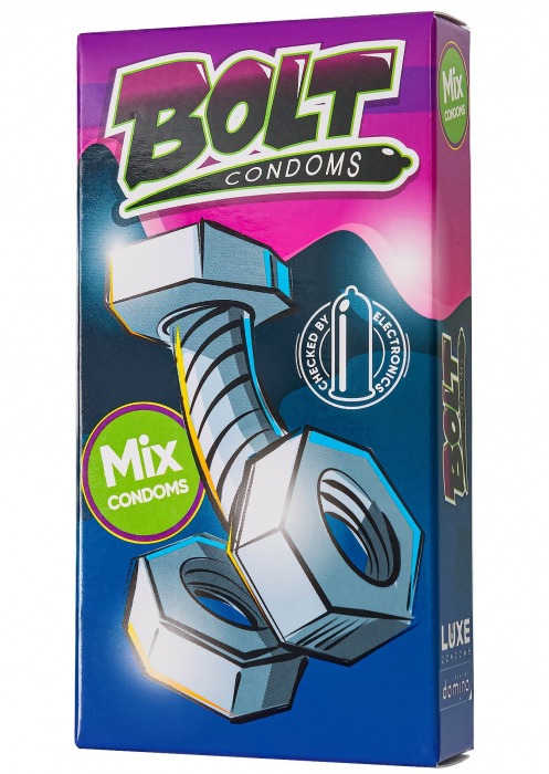 Набор презервативов Bolt Condoms - Luxe - купить с доставкой в Туле