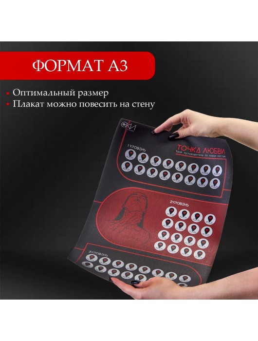Плакат для двоих  Точка любви  со скретч-слоем - Сима-Ленд - купить с доставкой в Туле