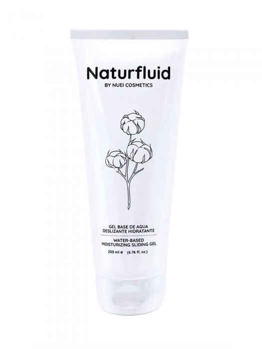 Экстраскользкий лубрикант на водной основе Nuei Naturfluid - 200 мл. - Nuei cosmetics - купить с доставкой в Туле