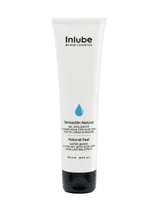 Интимный лубрикант с алоэ вера Inlube Natural Feel - 100 мл. - Nuei cosmetics - купить с доставкой в Туле