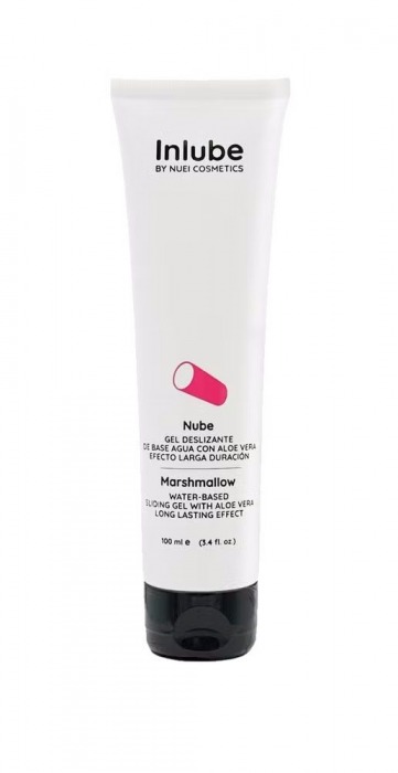 Лубрикант на водной основе Nuei Inlube с алоэ вера и ароматом маршмеллоу -100 мл. - Nuei cosmetics - купить с доставкой в Туле
