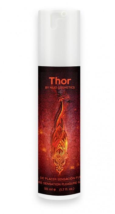 Возбуждающий унисекс гель Thor Fire Gel - 50 мл. - Nuei cosmetics - купить с доставкой в Туле